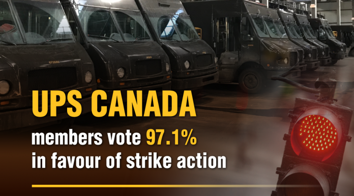 UPS Canada Negotiations Update #6 (Strike Vote Results)