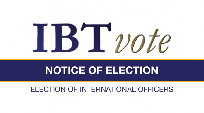 Notice of election