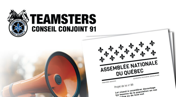 Le projet de loi 89 ne fait que démontrer la pertinence des syndicats
